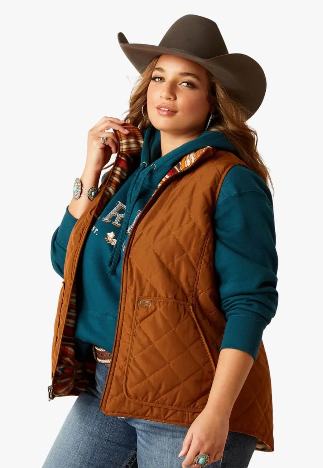 Ariat Womens Dilon Chimayo Vest
