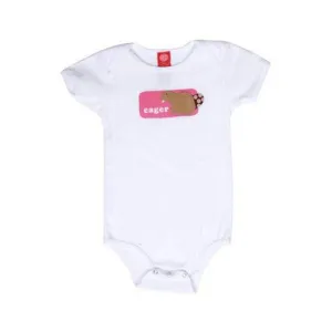b.delicious - Eager Beaver Infant One Piece, White