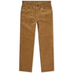 Beams Plus corduroy trousers with 5 pockets, beige