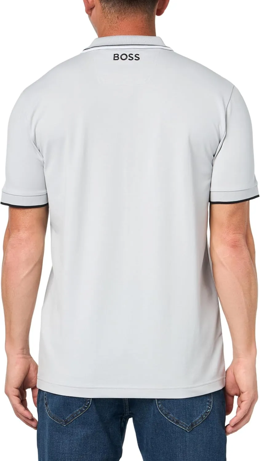BOSS Men's Paddy Pro Stretch Pique Polo Shirt