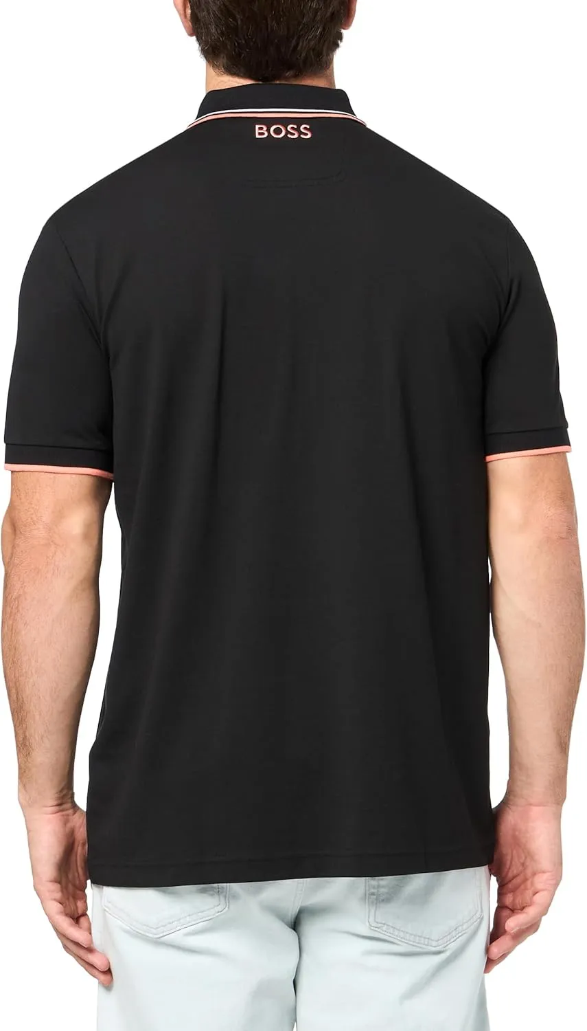 BOSS Men's Paddy Pro Stretch Pique Polo Shirt