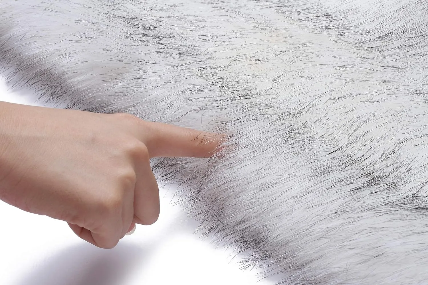 Caracilia Women Luxury Faux Fur Coat Jackets Wrap Cape Shawl for Wedding Party