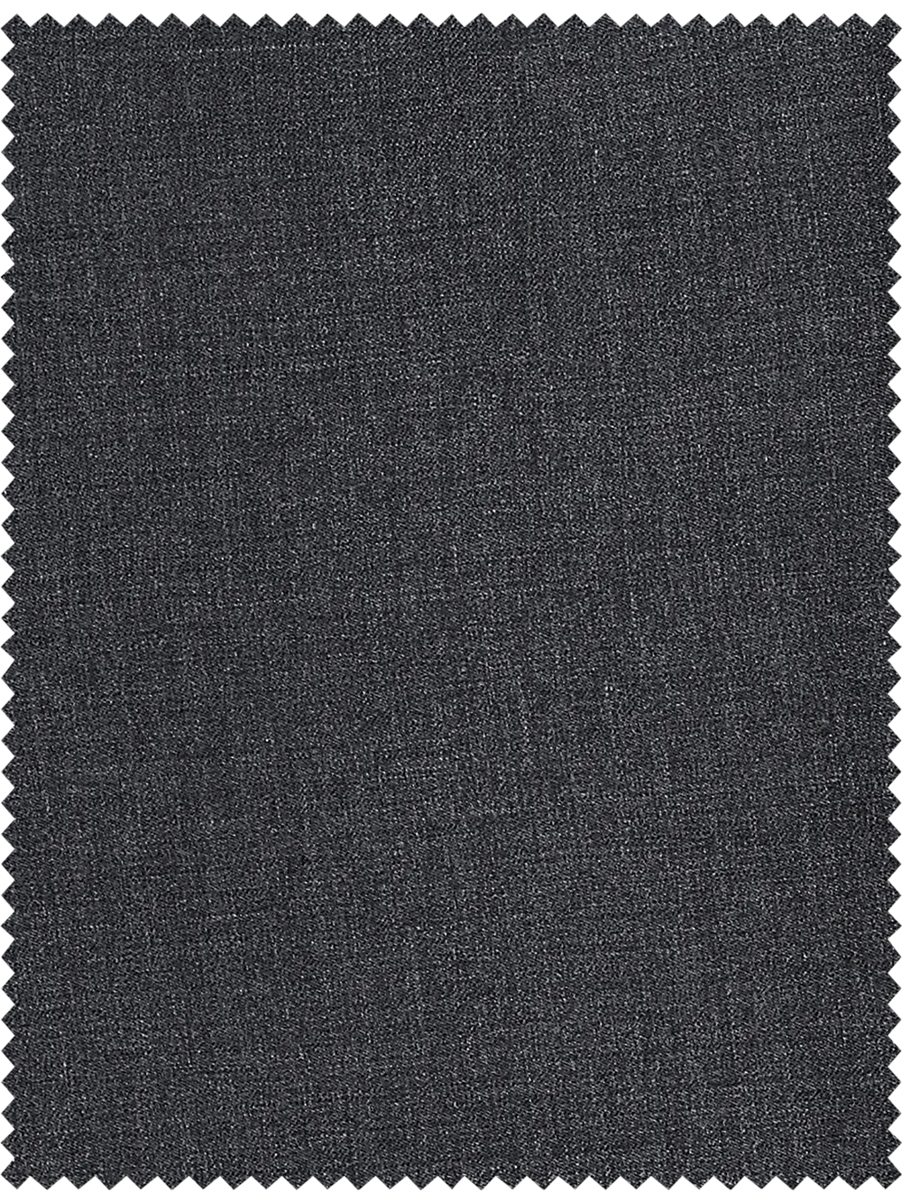 Classic Fit Wool Gabardine Flat Front Pants - Dark Taupe