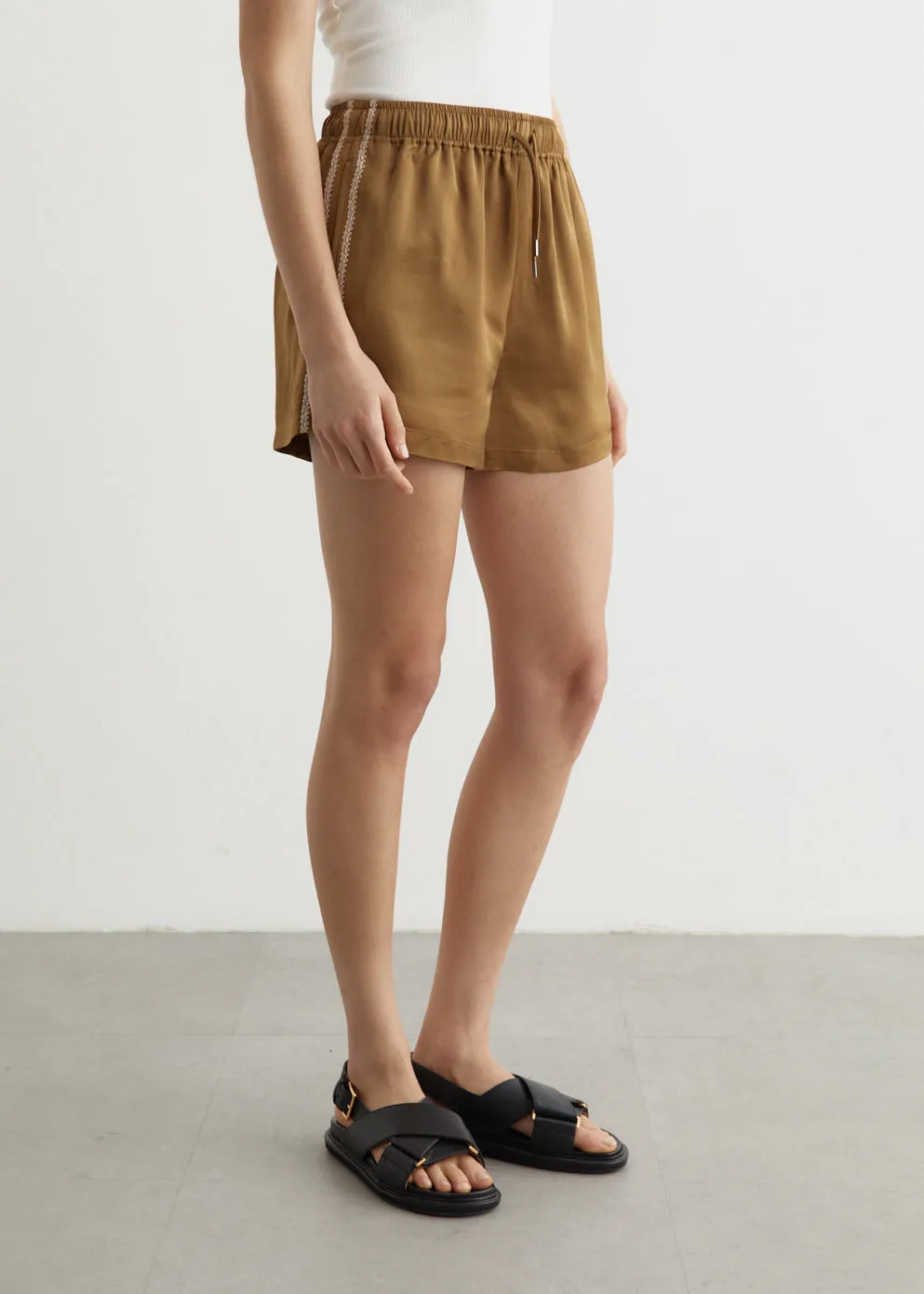 Dilemma Side Tape Shorts