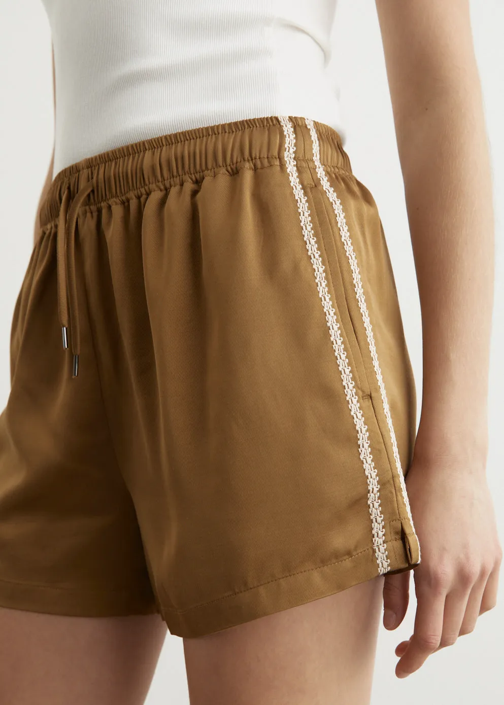 Dilemma Side Tape Shorts