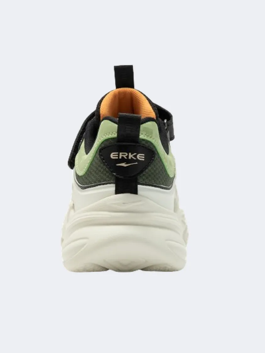 Erke Casual Gs Boys Lifestyle Shoes Nude/Silver/Green