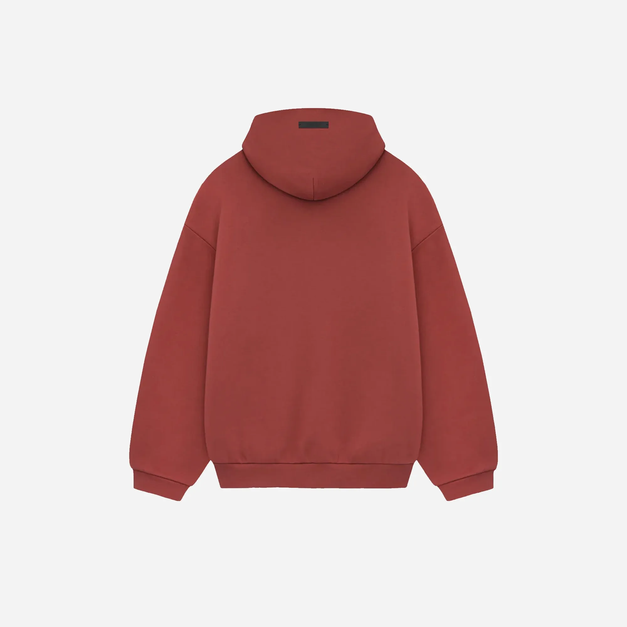 Fear of God Essentials Fleece Hoodie crimson