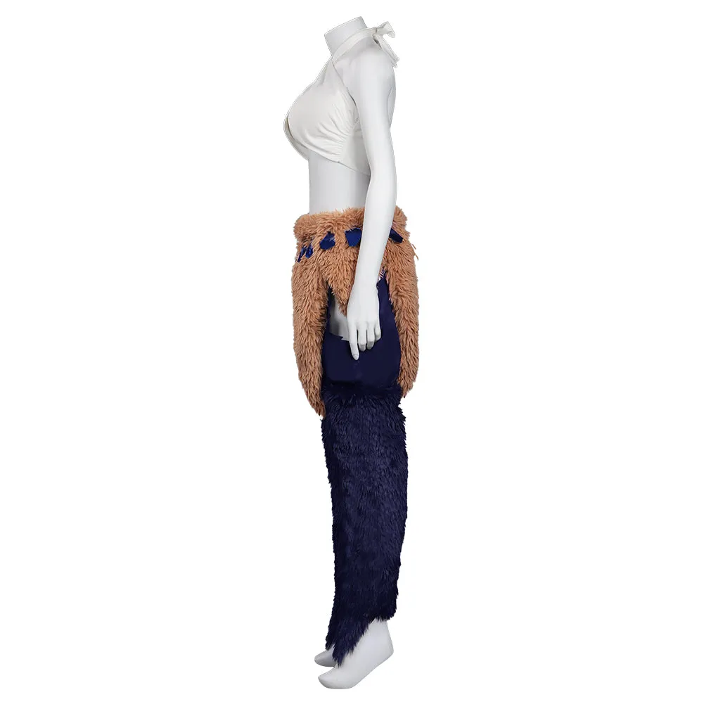 Hashibira Inosuke Outfits Female Halloween Carnival Suit Cosplay Costume