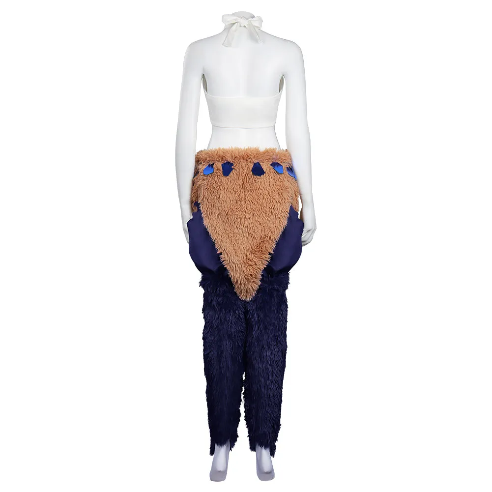 Hashibira Inosuke Outfits Female Halloween Carnival Suit Cosplay Costume