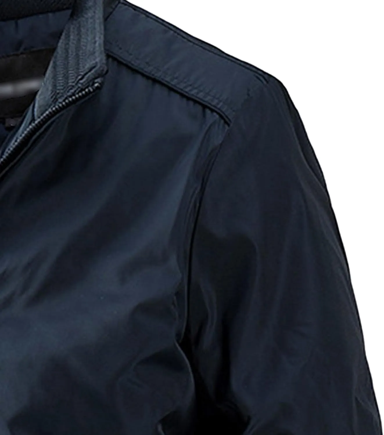 JEsilunmaMY Men's Outdoor Cotton Bomber Jacket Full Zip Windproof Windbreaker Military Jackets Warm Winter Padded Coats