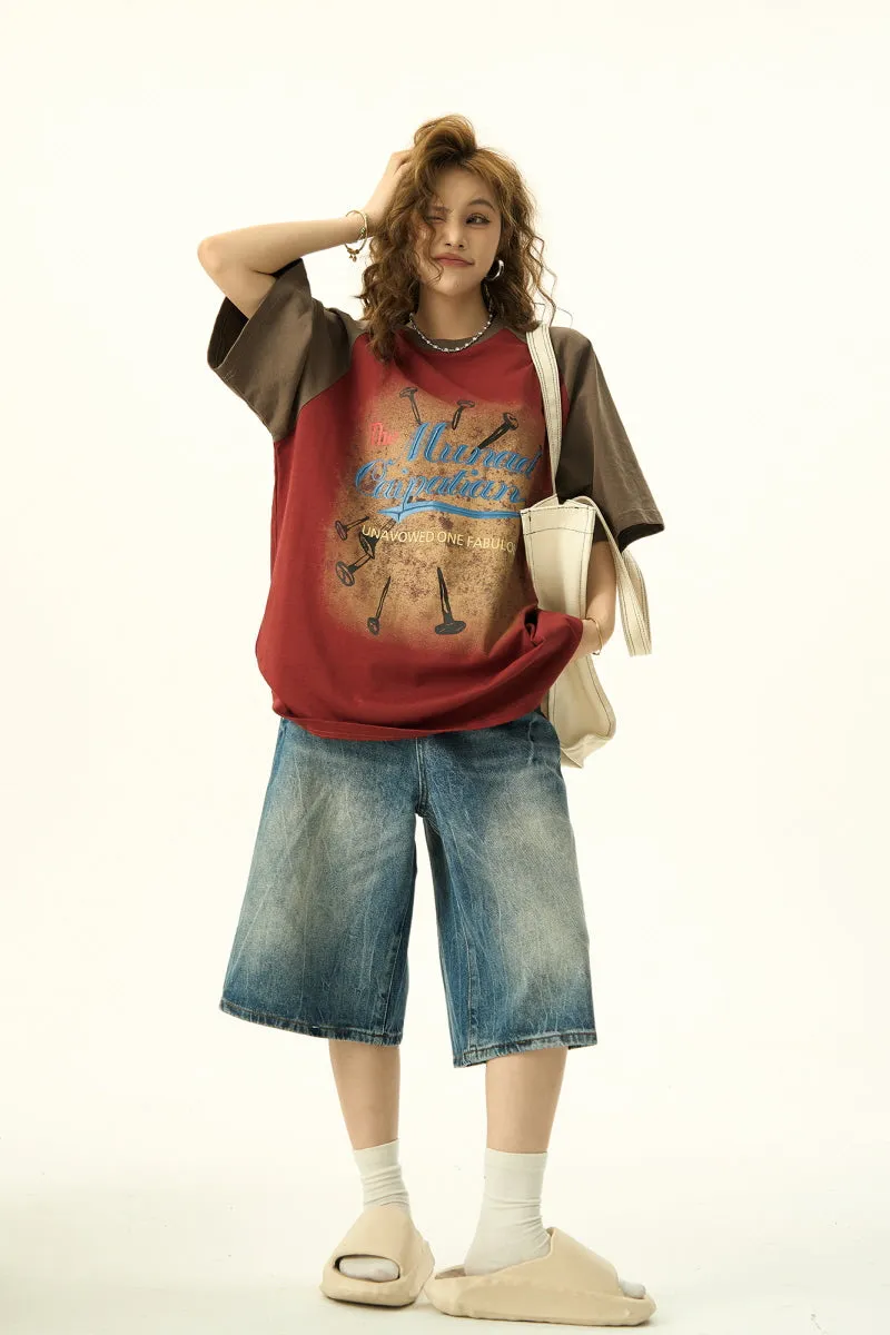 Maillard Vibe Retro Short Sleeve T-Shirt