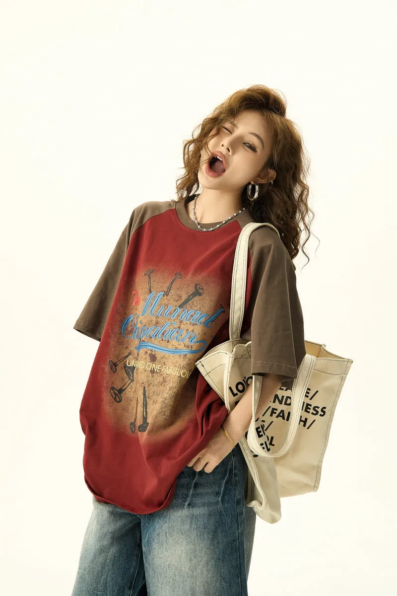 Maillard Vibe Retro Short Sleeve T-Shirt