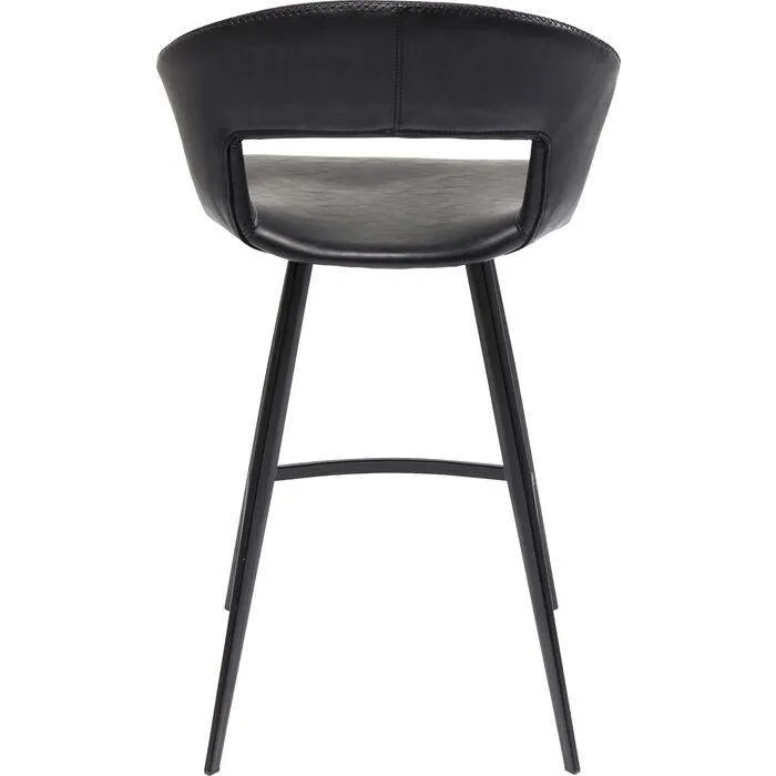 Reunion Black Counter Stool (2/Set)
