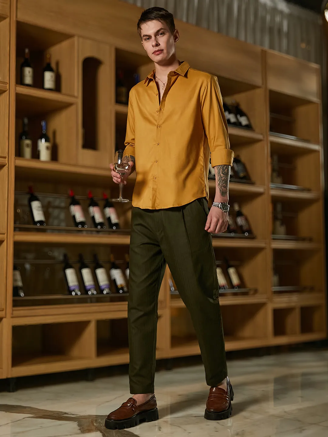 Solid Lustre Shirt